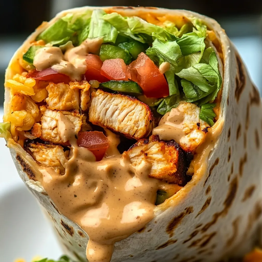 Chipotle Ranch Grilled Chicken Burrito Recipe: Smoky, Flavorful & Easy!