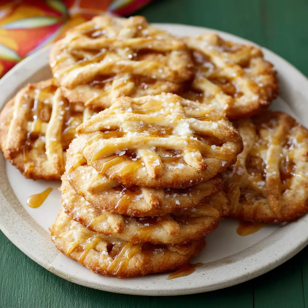 Apple pie cookies. Fall baking secret!