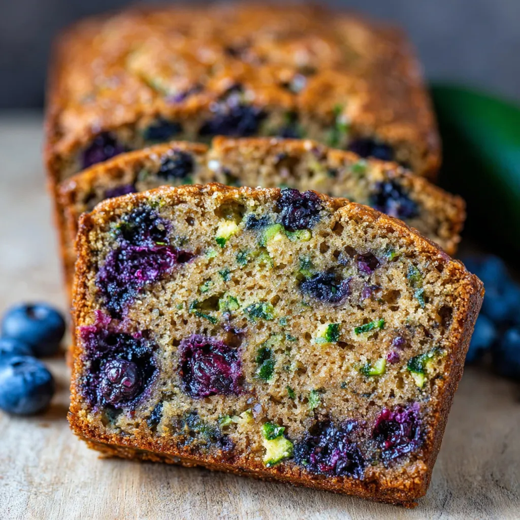 Blueberry Zucchini Bread: Moist, Healthy & Delicious!