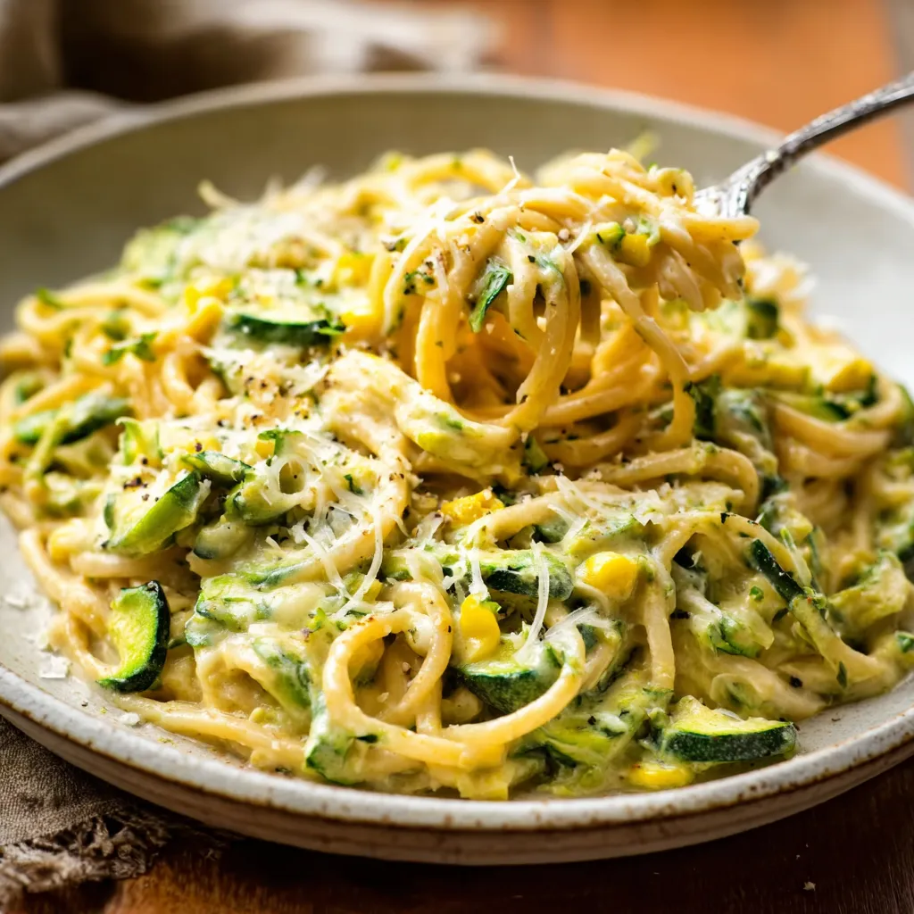 Creamy Zucchini Pasta Sauce: Healthy, Veggie-Packed Secret!