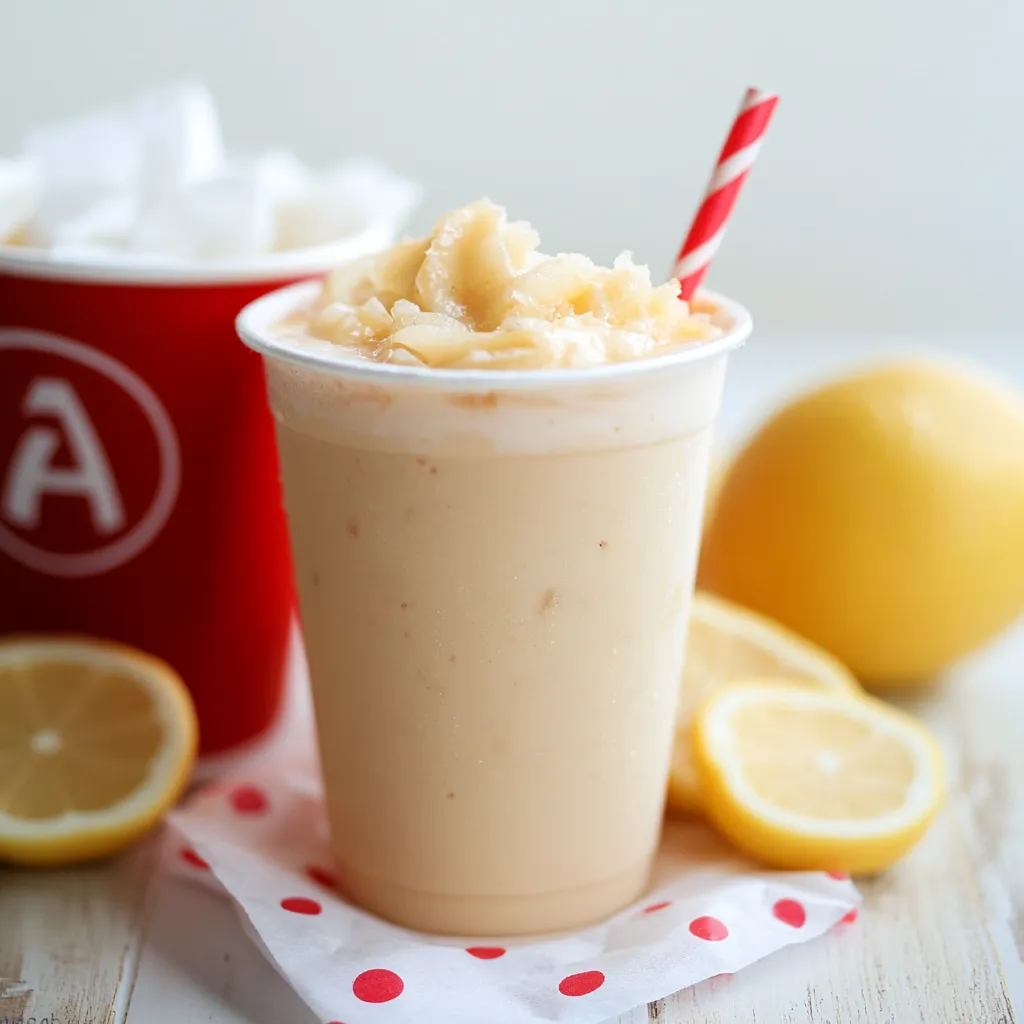 Refreshing Chick-Fil-A Frosted Lemonade Recipe: Homemade Perfection