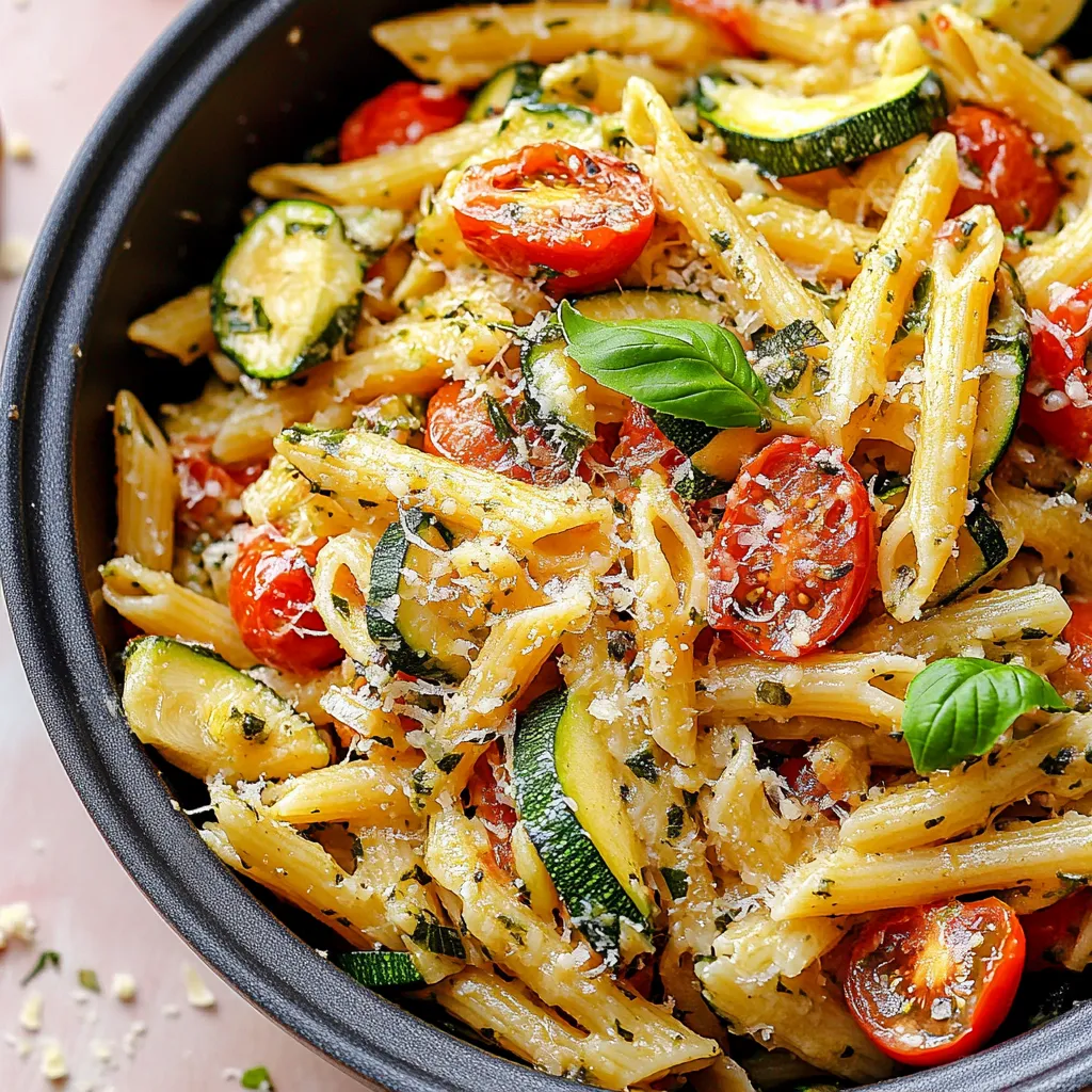 Zucchini Tomato Pasta: Easy Summer Recipe with a Delicious Twist