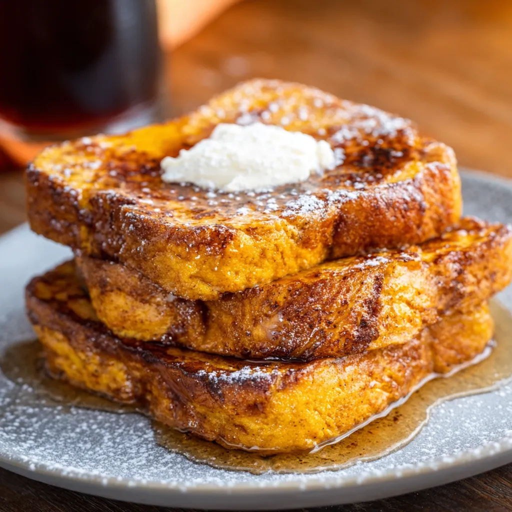 Pumpkin French Toast: The Coziest Fall Breakfast Recipe!