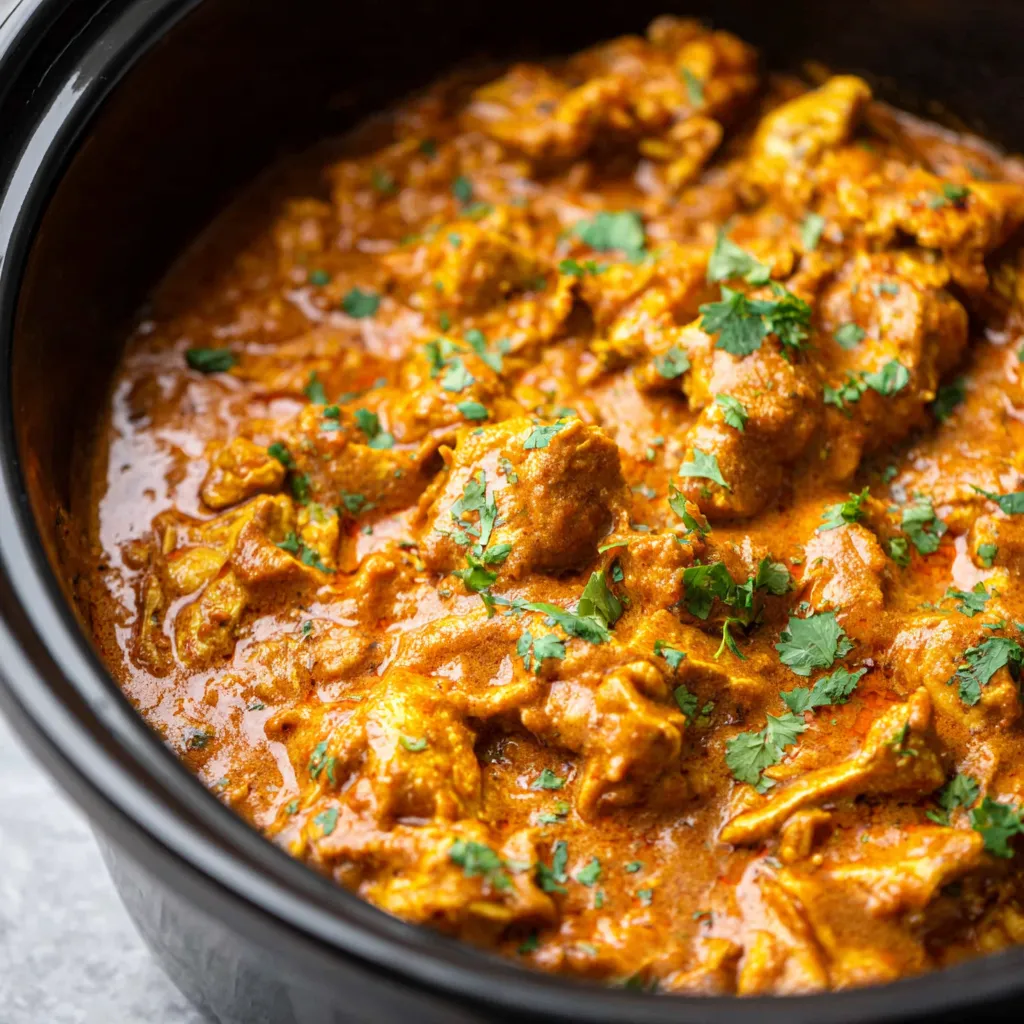 Slow Cooker Butter Chicken: Easiest Dump & Forget Dinner!