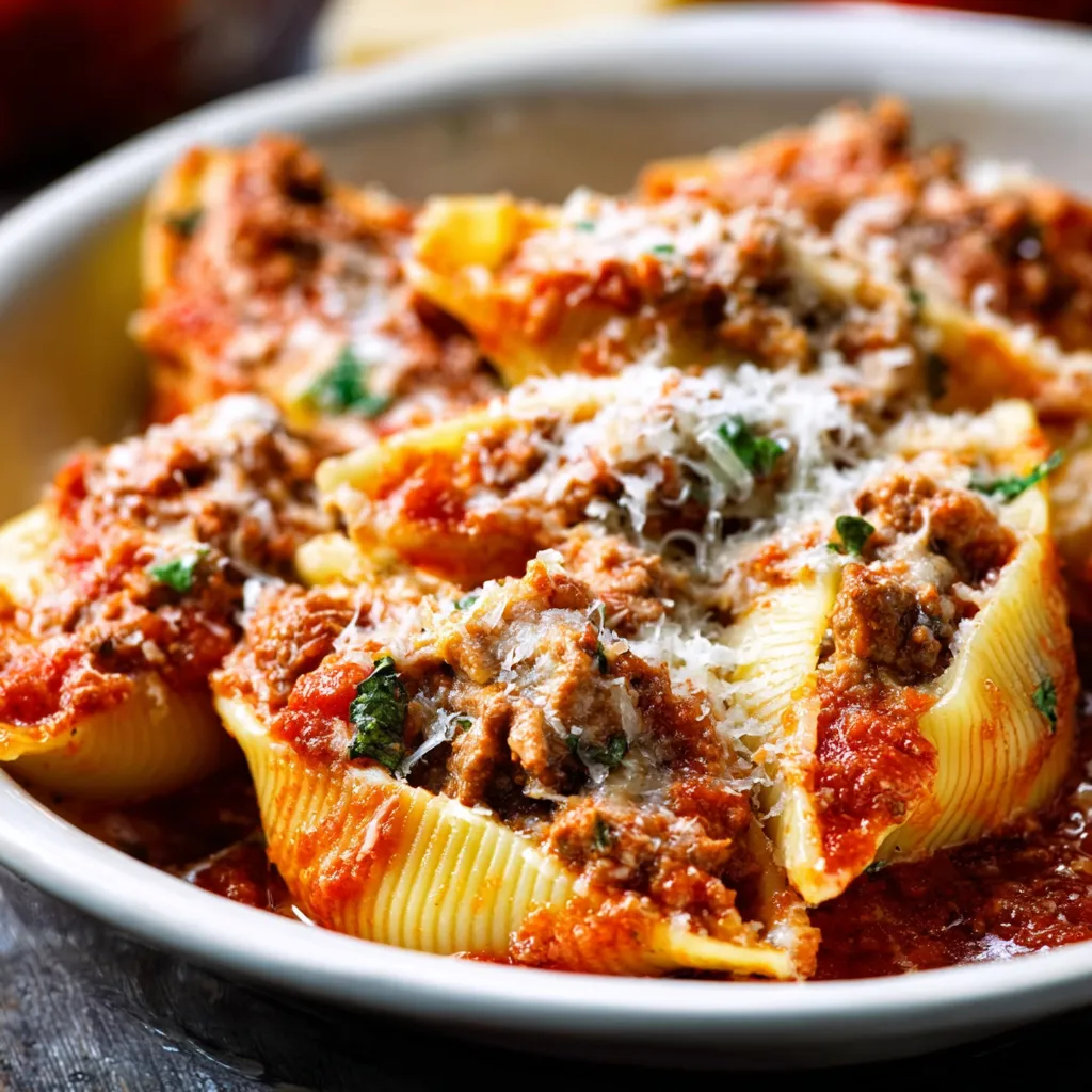 Slow Cooker Stuffed Shells: Meat Lover’s Dump & Forget Dinner!