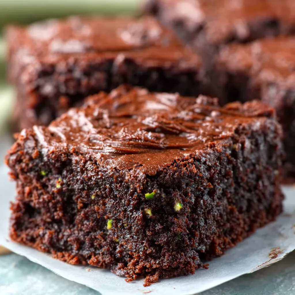 **Zucchini Brownies: SO Good You’ll Swear! (Easy Recipe)**