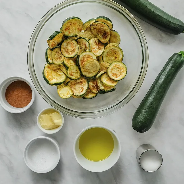 Ingredients for PERFECT ROASTED ZUCCHINI RECIPE