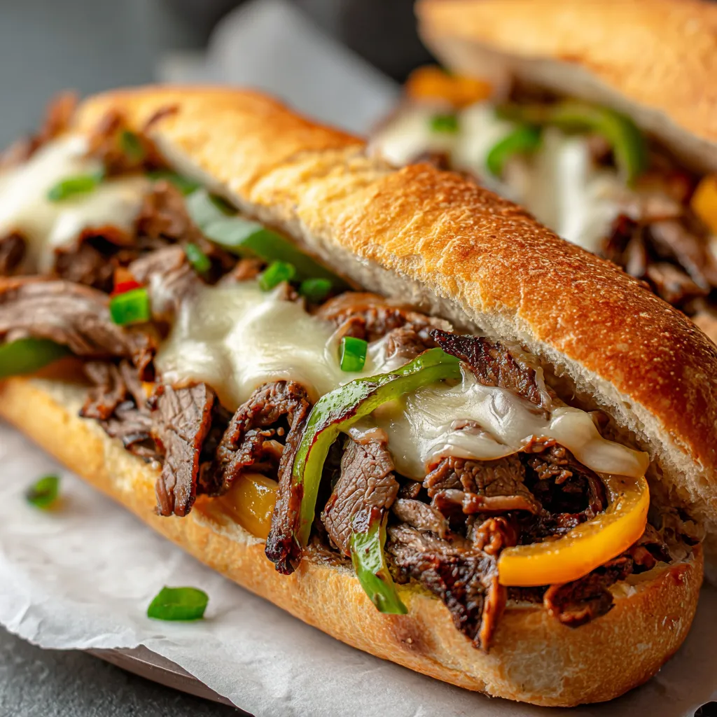 BEST PHILLY CHEESE STEAK EVER