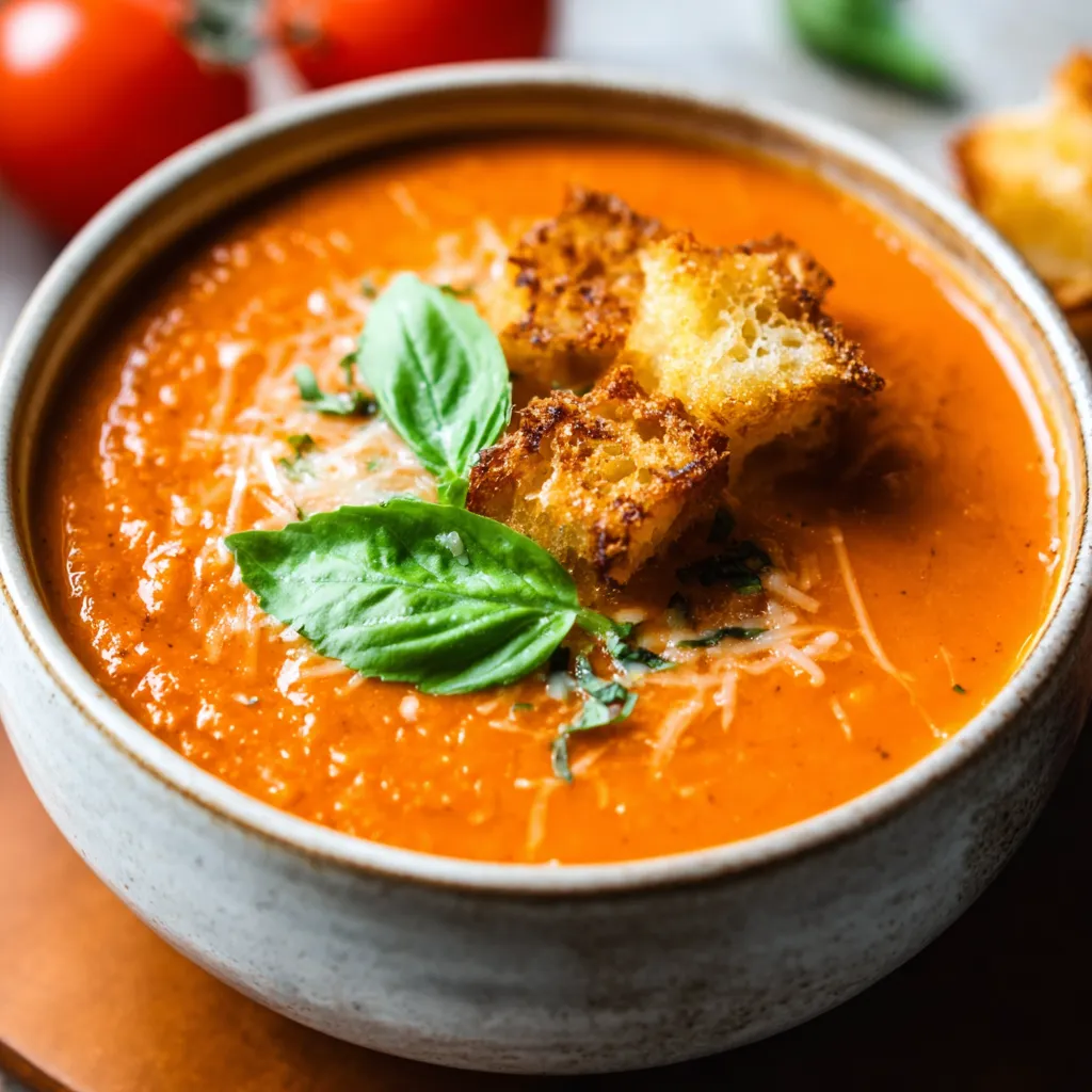 BEST ROASTED TOMATO SOUP