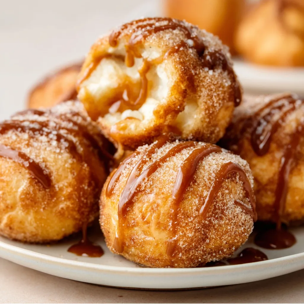 CARAMEL APPLE PIE BOMBS
