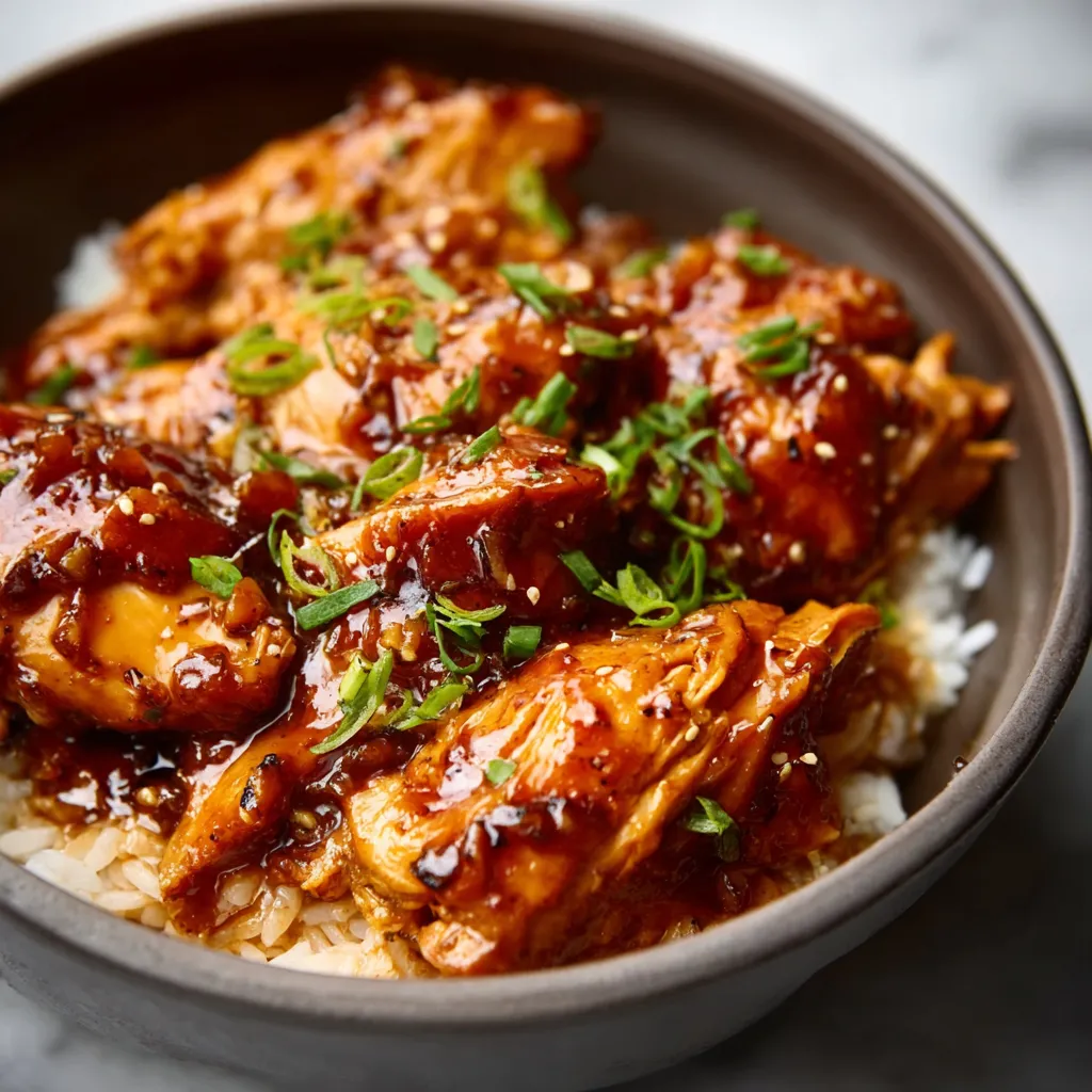 HONEY GARLIC CHICKEN PERFECTION