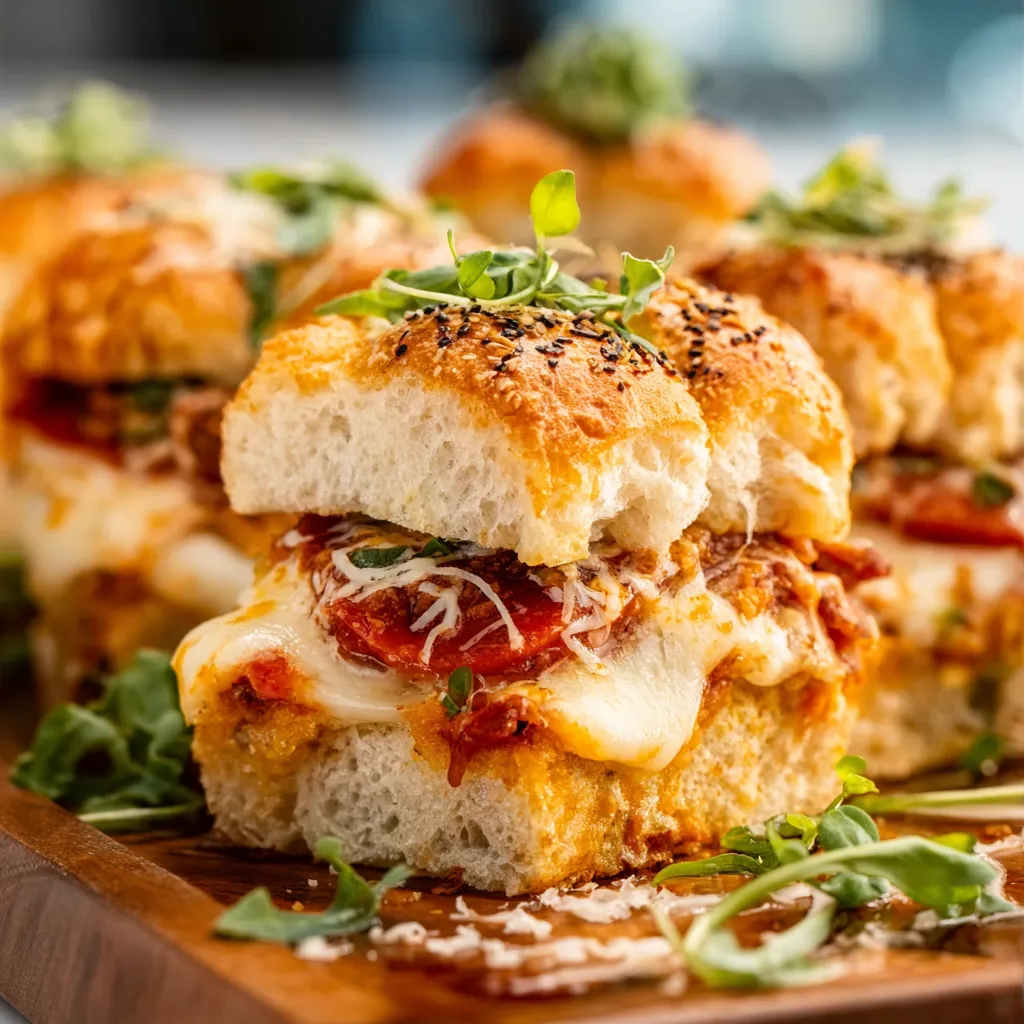 PIZZA SLIDERS: GET IN MY BELLY