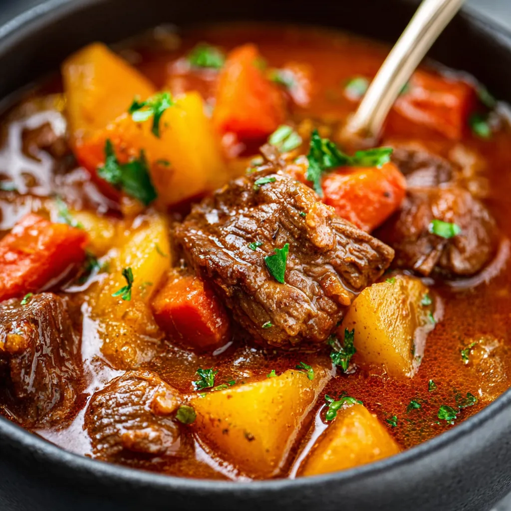 ULTIMATE COMFORT BEEF STEW