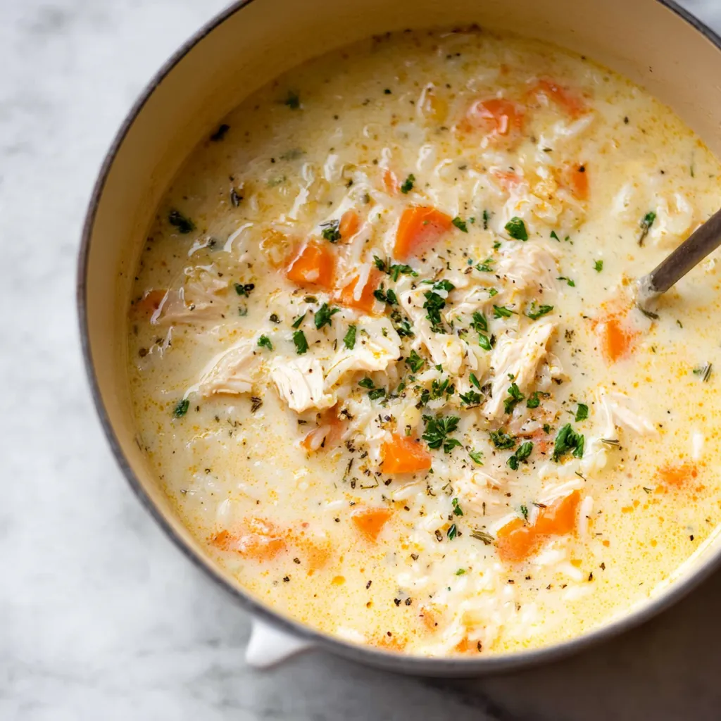 ULTIMATE CREAMY CHICKEN SOUP