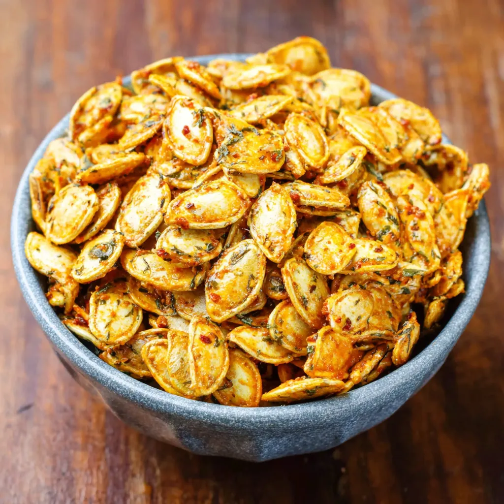 ADDICTIVE ROASTED PUMPKIN SEEDS