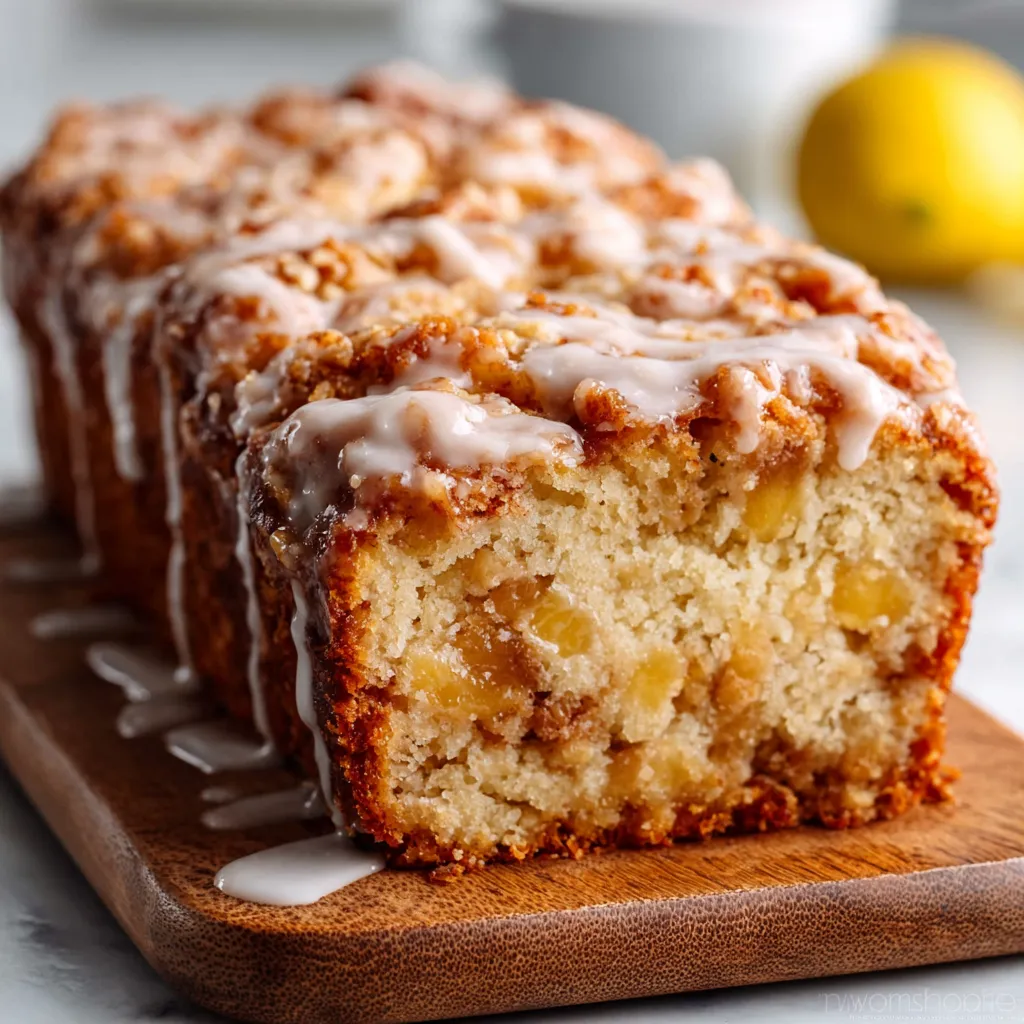 AMISH APPLE FRITTER BREAD