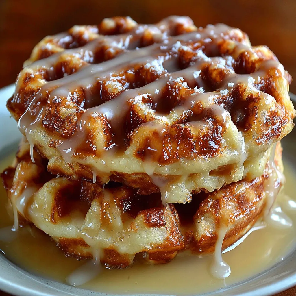 APPLE FRITTER WAFFLE DONUTS