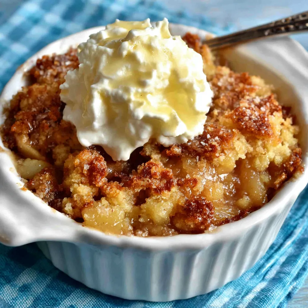 BEST EVER APPLE COBBLER