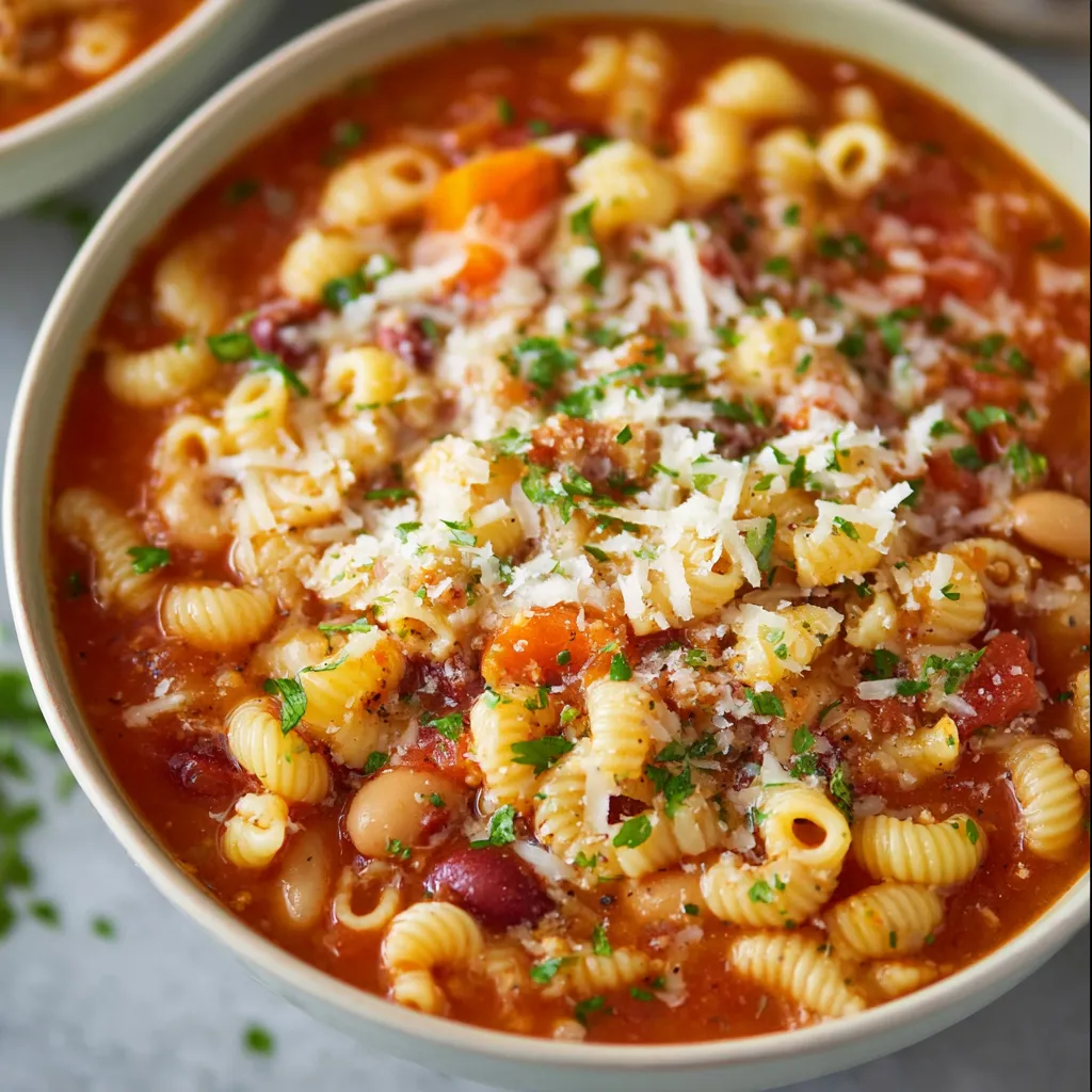 BEST EVER PASTA FAGIOLI