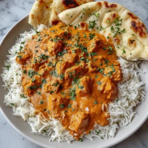 Creamy homemade butter chicken. Quick, easy recipe.