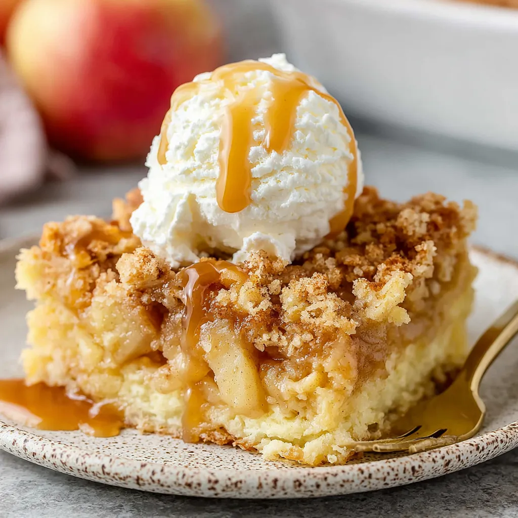 EASIEST APPLE DUMP CAKE
