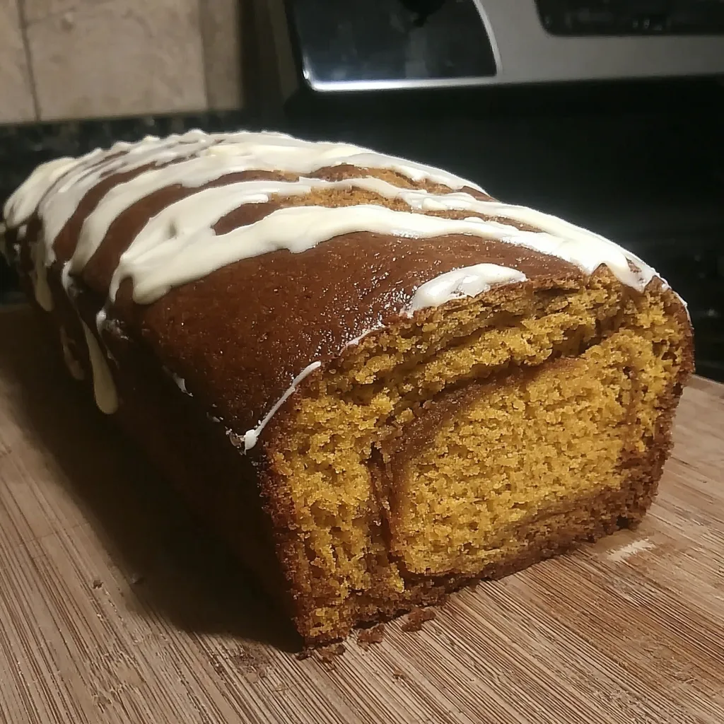 PERFECT PUMPKIN SWIRL BREAD