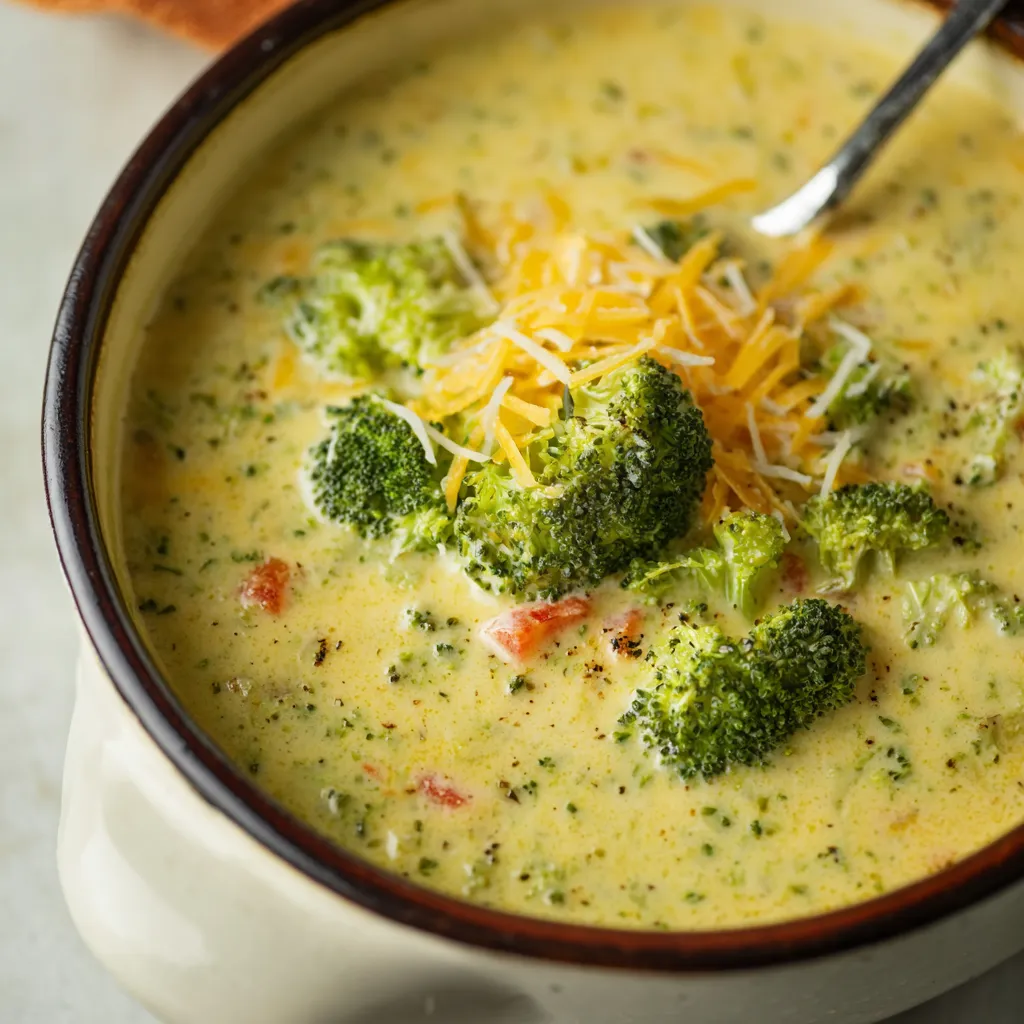 PROTEIN PACKED BROCCOLI SOUP