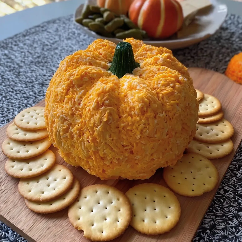 PUMPKIN CHEESE BALL PERFECTION