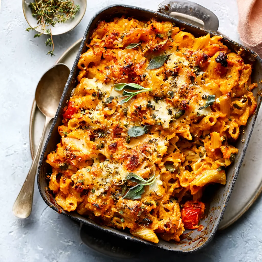 PUMPKIN PASTA BAKE HEAVEN