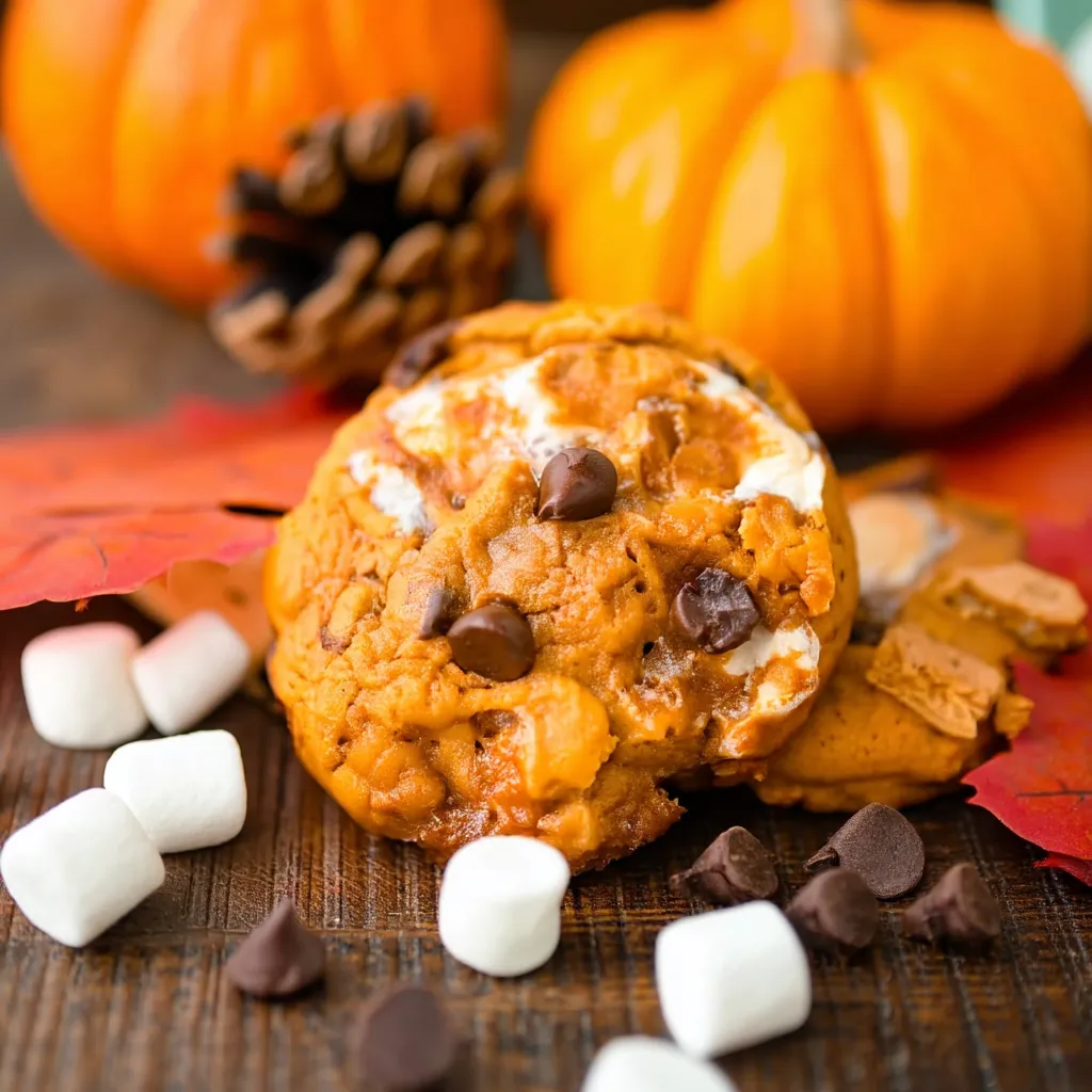 PUMPKIN S’MORES COOKIE HEAVEN