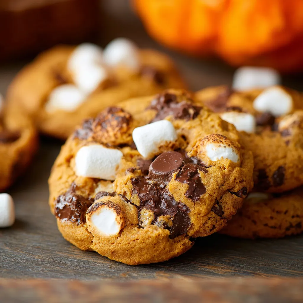 PUMPKIN S’MORES COOKIE HEAVEN
