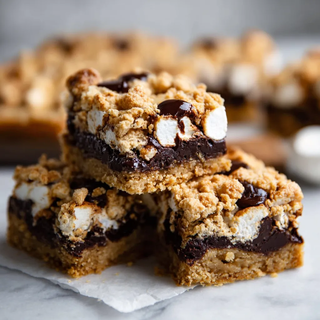 S’MORES COOKIE BAR BLISS