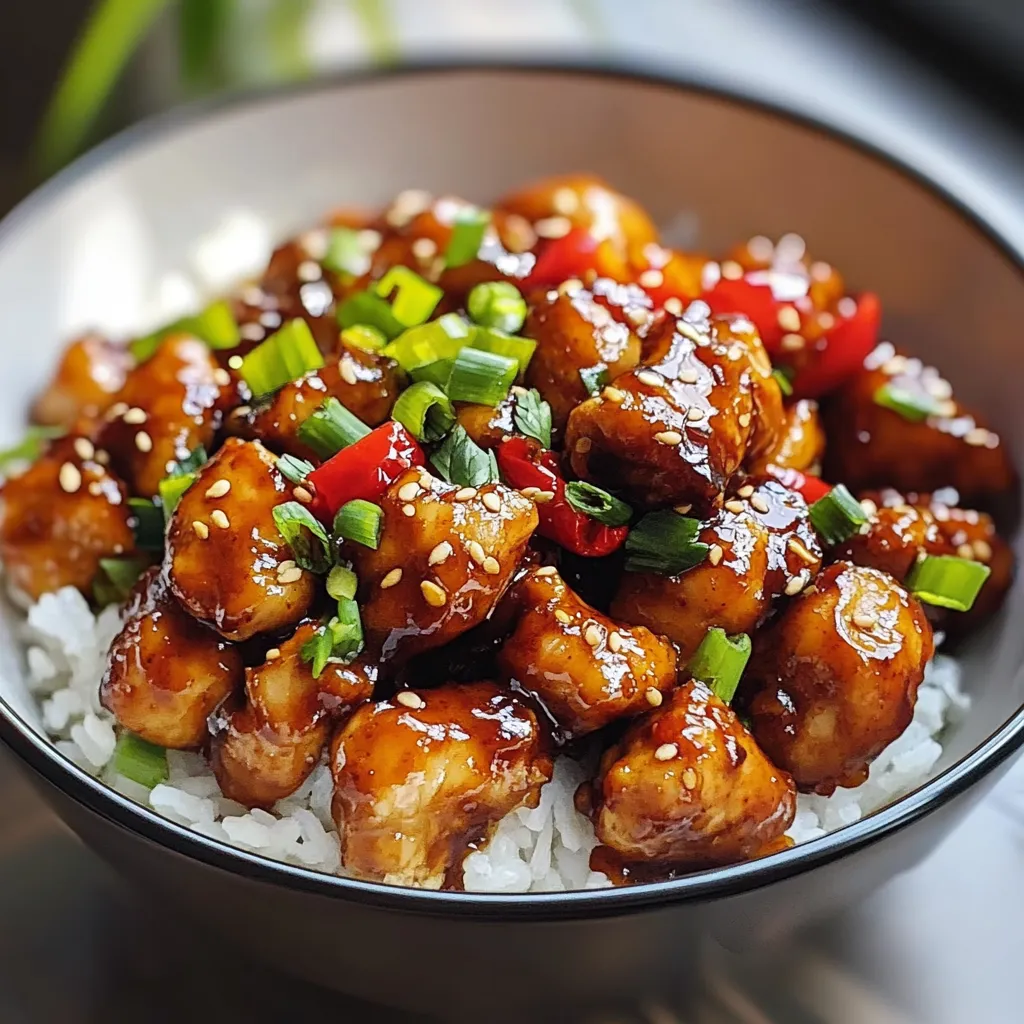 SPICY GINGER CHICKEN DELIGHT