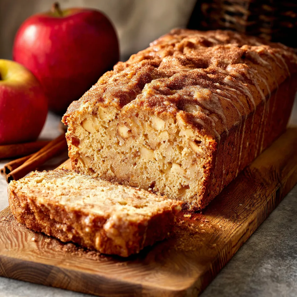 ULTIMATE CINNAMON APPLE BREAD