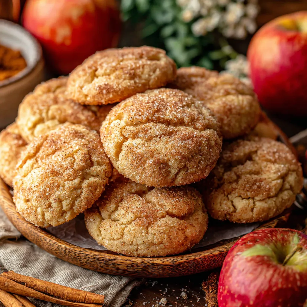 Apple cider cheesecake cookies, a fall favorite, are displayed as a delicious second image in the recipe article.