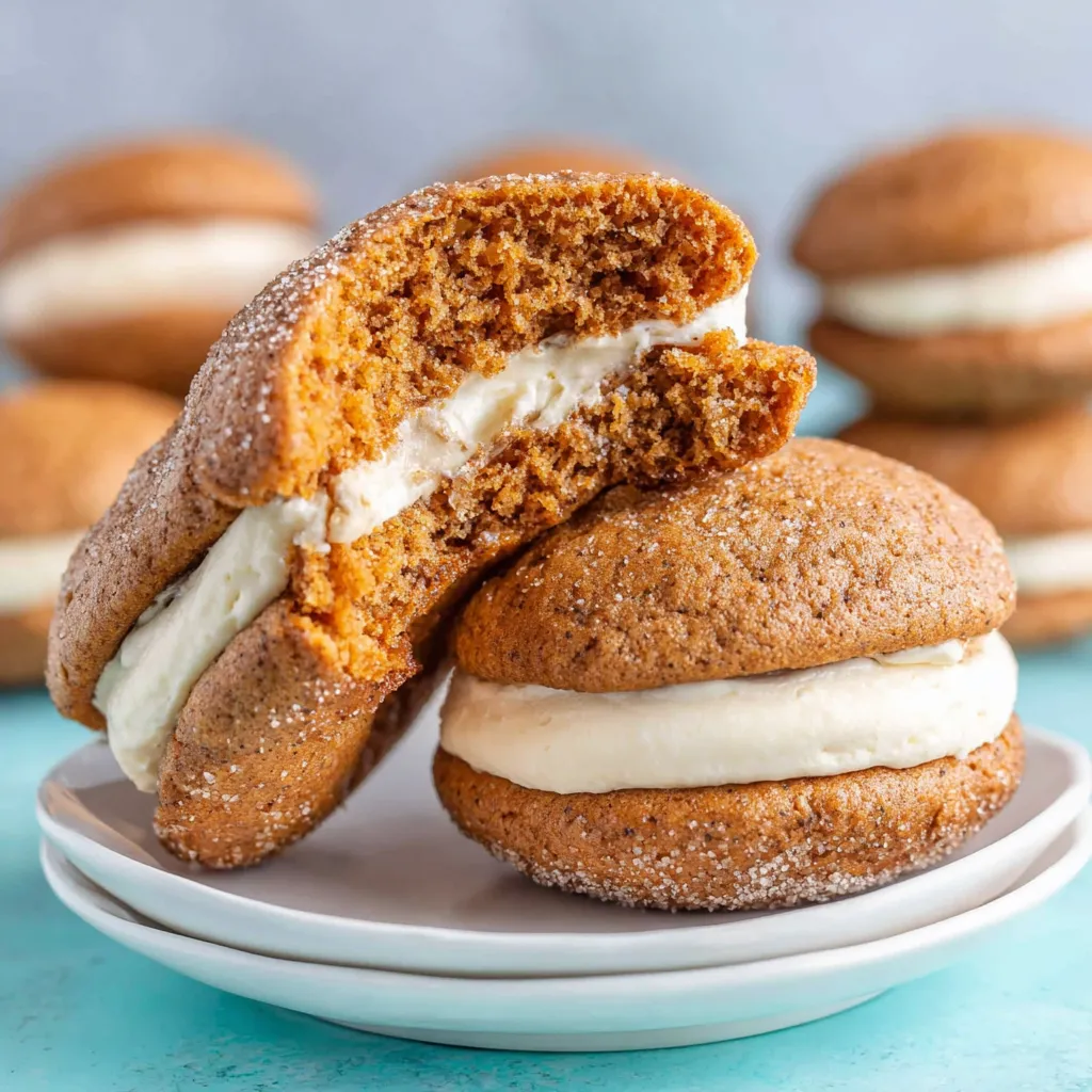 Apple cider whoopie pies showcase fall's sweetest treat, inviting readers to indulge in the recipe featured within this article.