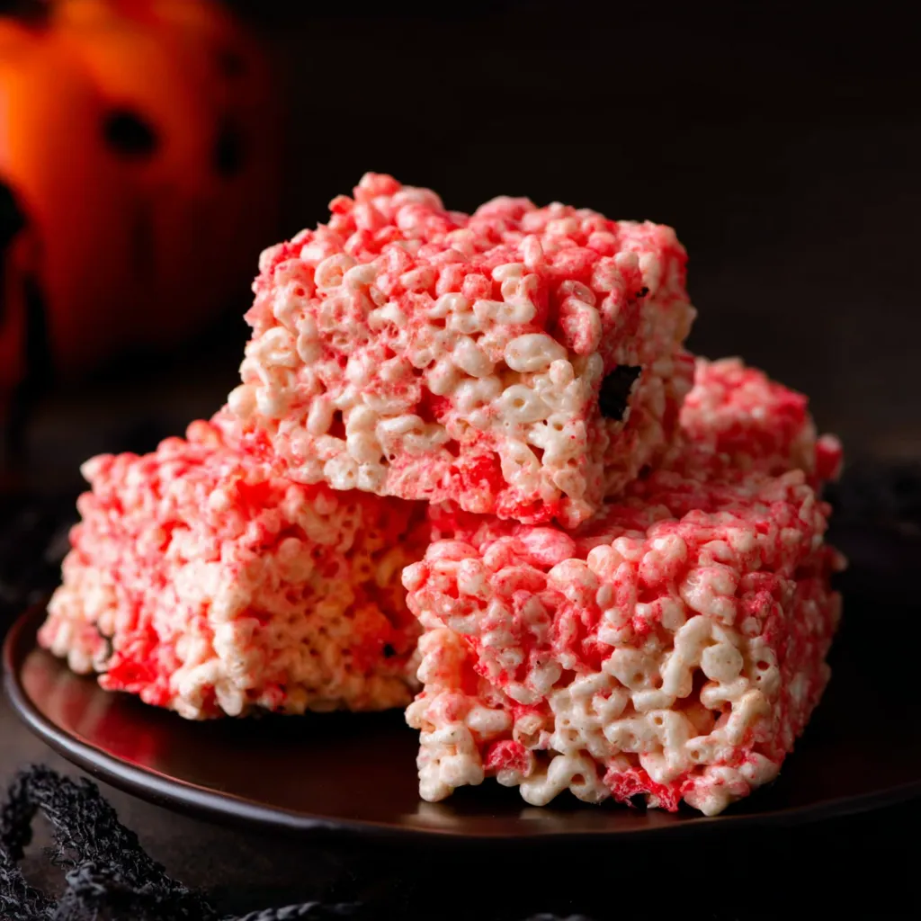 Spooky Marshmallow Rice Krispies Halloween Brains second image provides an additional visual of this Halloween treat.