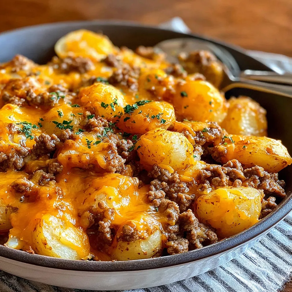Easy Hobo Casserole second content image showcasing the delicious layers and textures of the dish.