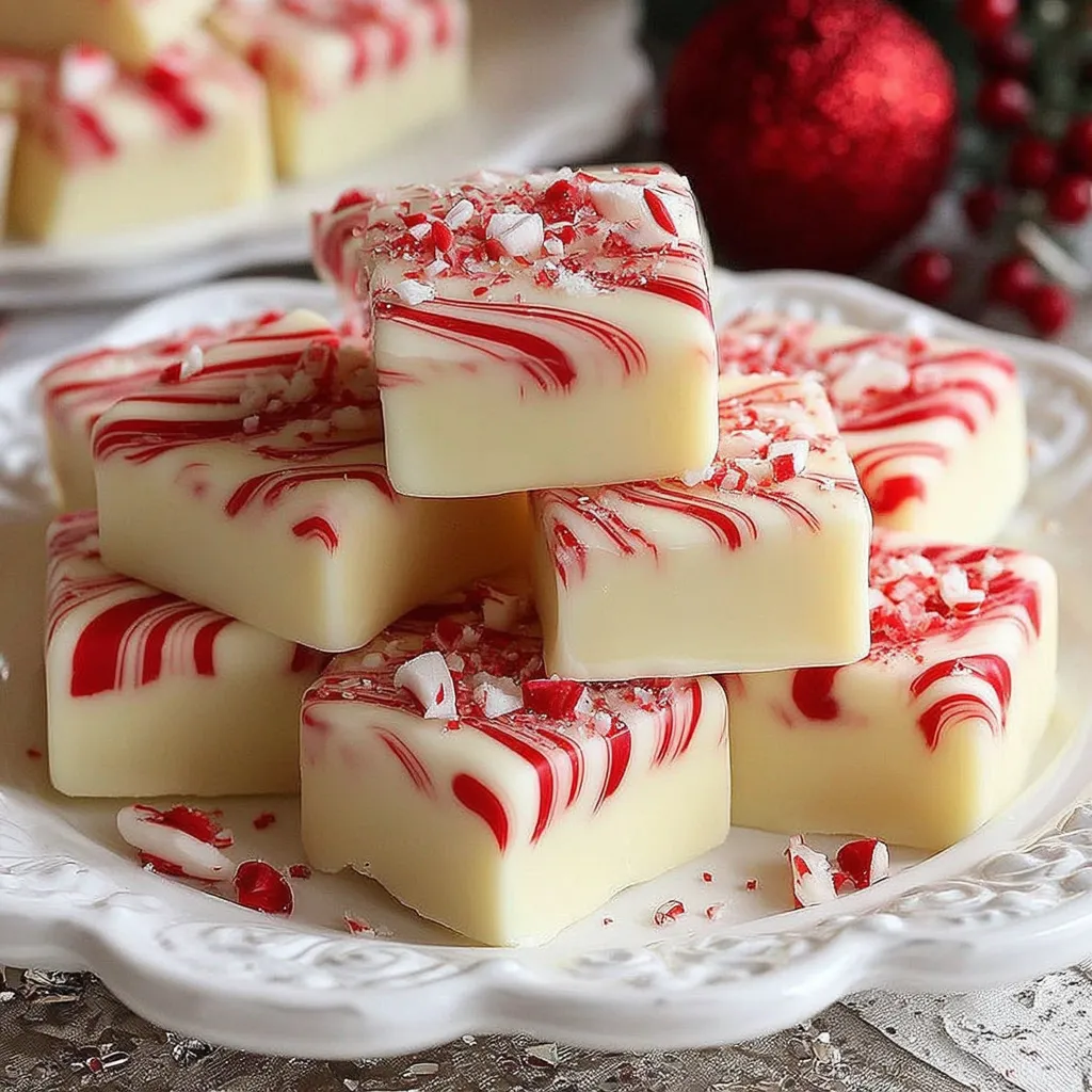 Soft Christmas peppermints melt in your mouth in this close-up image from a peppermint recipe guide.