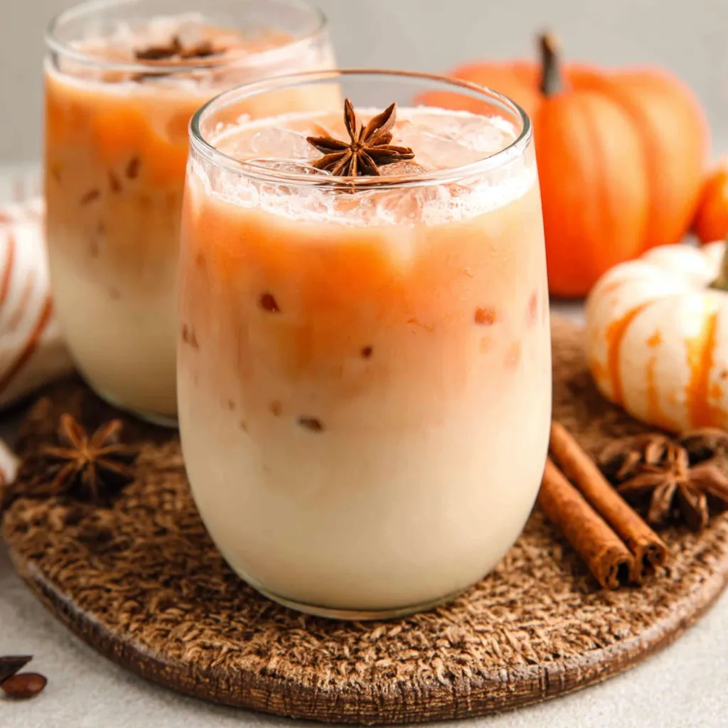 Enjoy a homemade Starbucks Pumpkin Chai Latte inspired by our easy copycat recipe, shown here in a second content image.