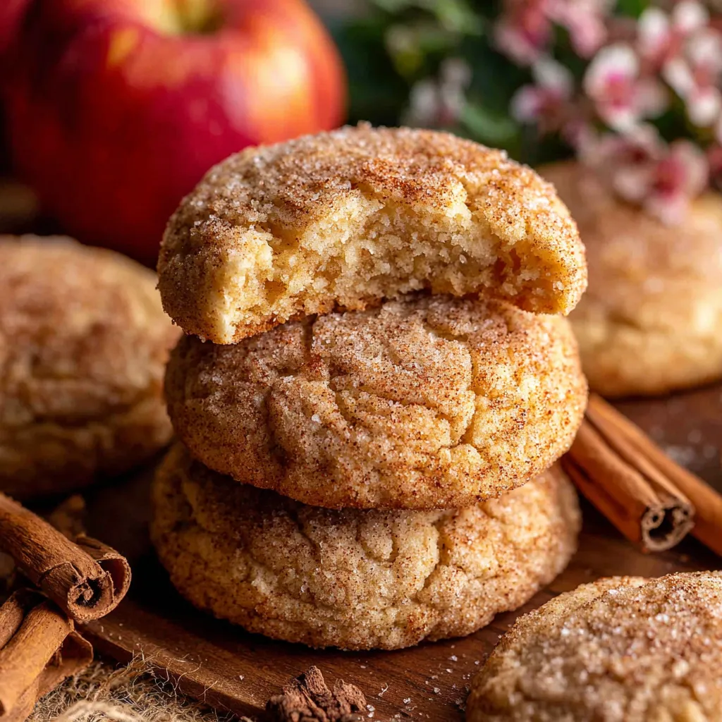 APPLE CIDER CHEESECAKE COOKIES