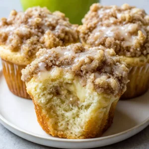 Apple pumpkin streusel muffins showcase fall's best flavors in a delightful baked treat perfect for breakfast or dessert.