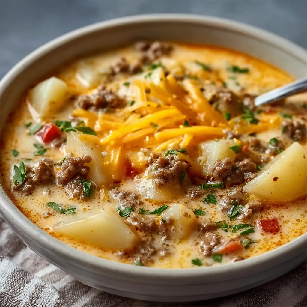 BEST BEEF POTATO SOUP