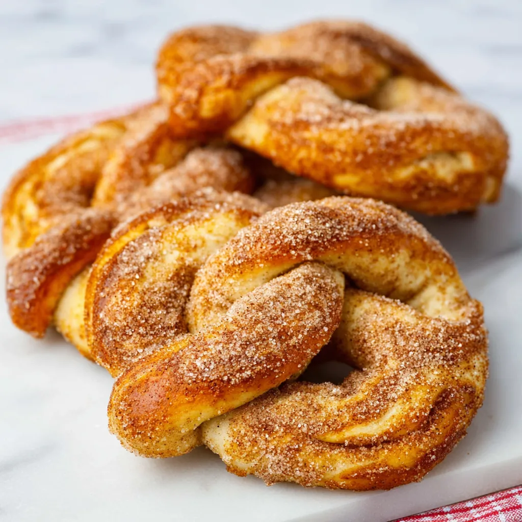 CINNAMON SUGAR PRETZEL BITES