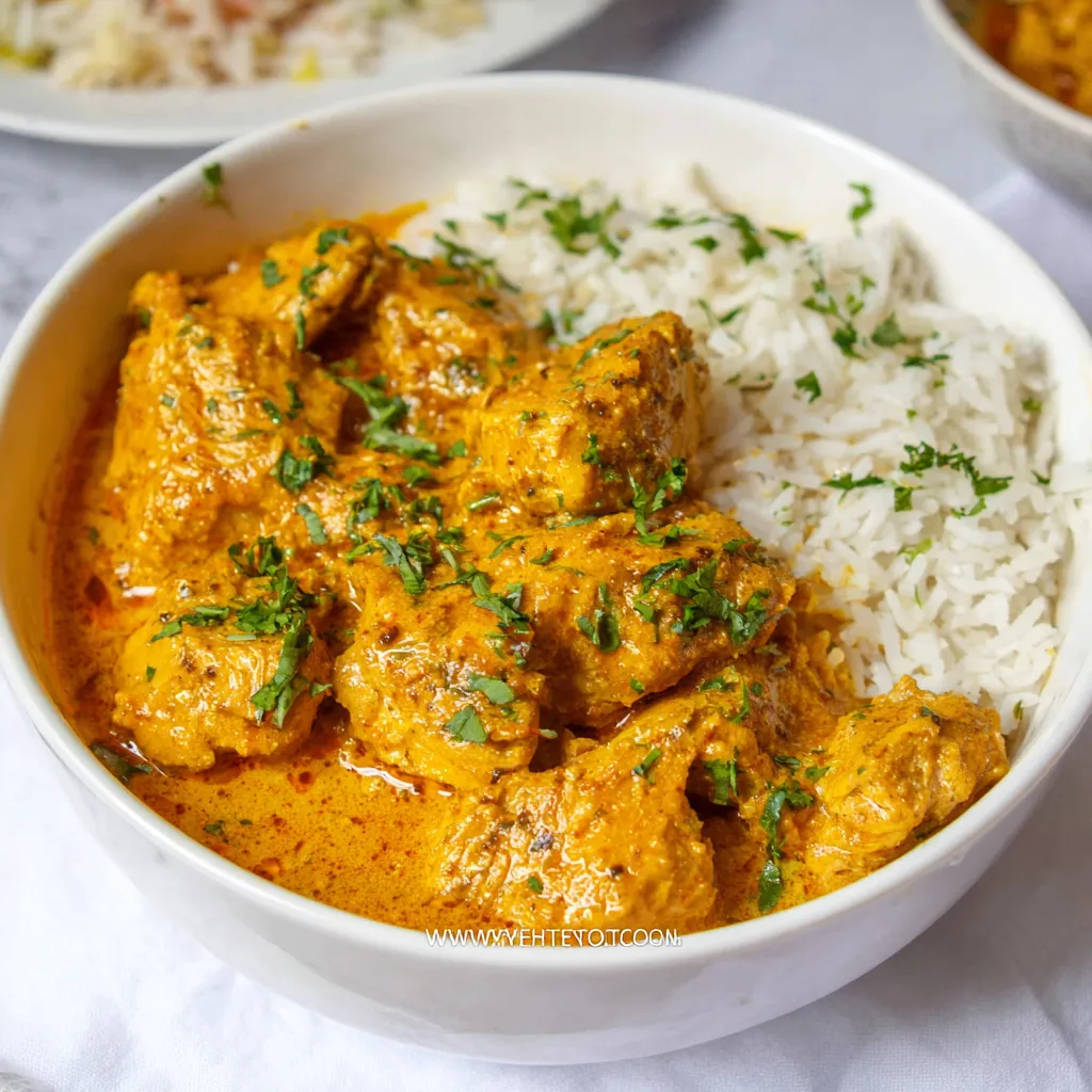 COCONUT CHICKEN CURRY PERFECTION