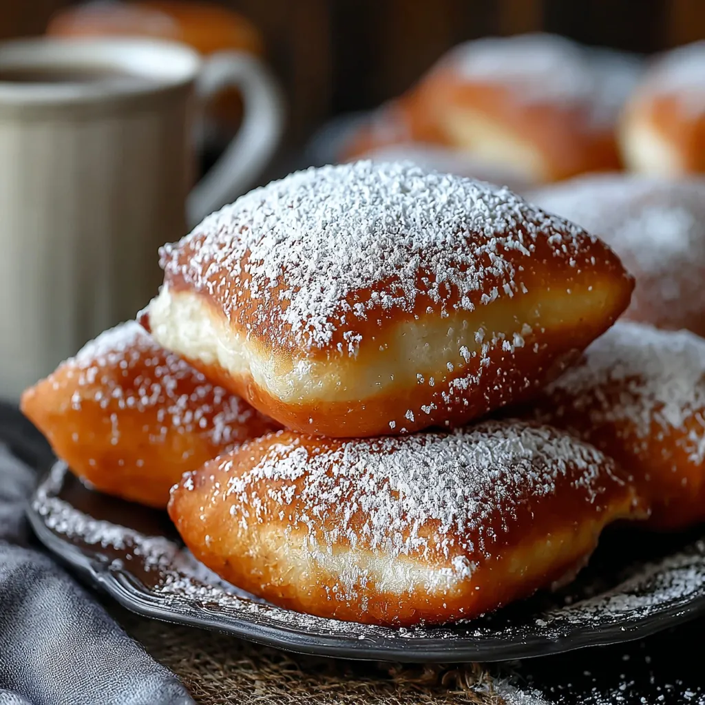 EASIEST EVER VANILLA BEIGNETS