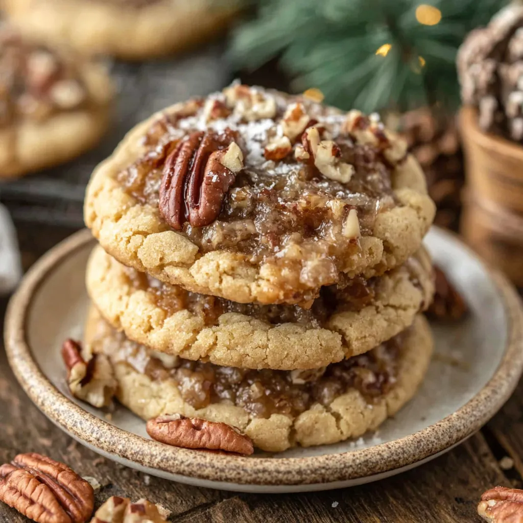 EASIEST PECAN PIE COOKIES