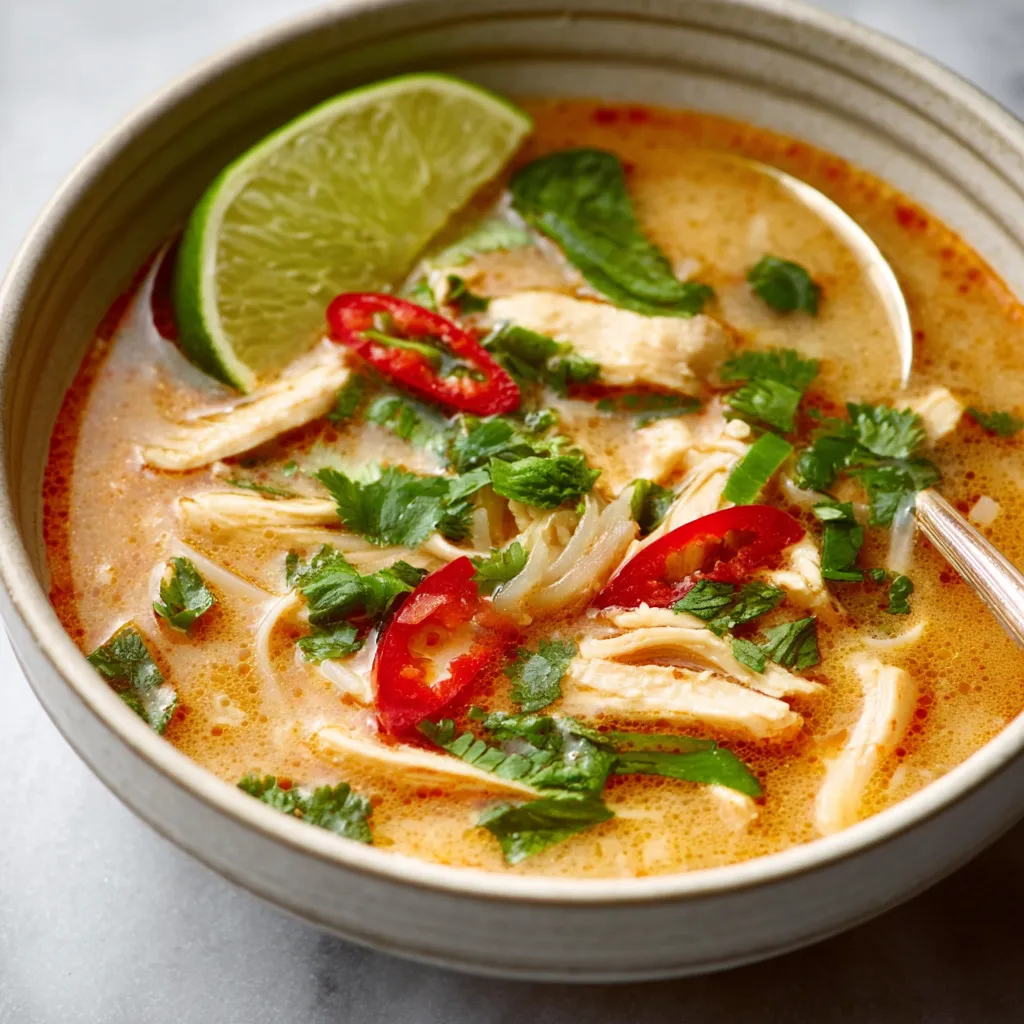 EASY THAI CHICKEN SOUP