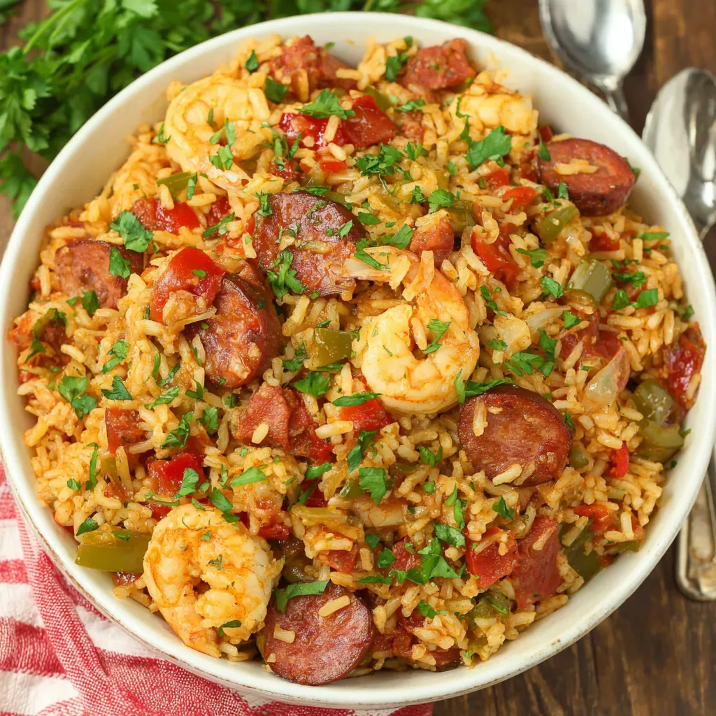 INSTANT POT JAMBALAYA PERFECTION