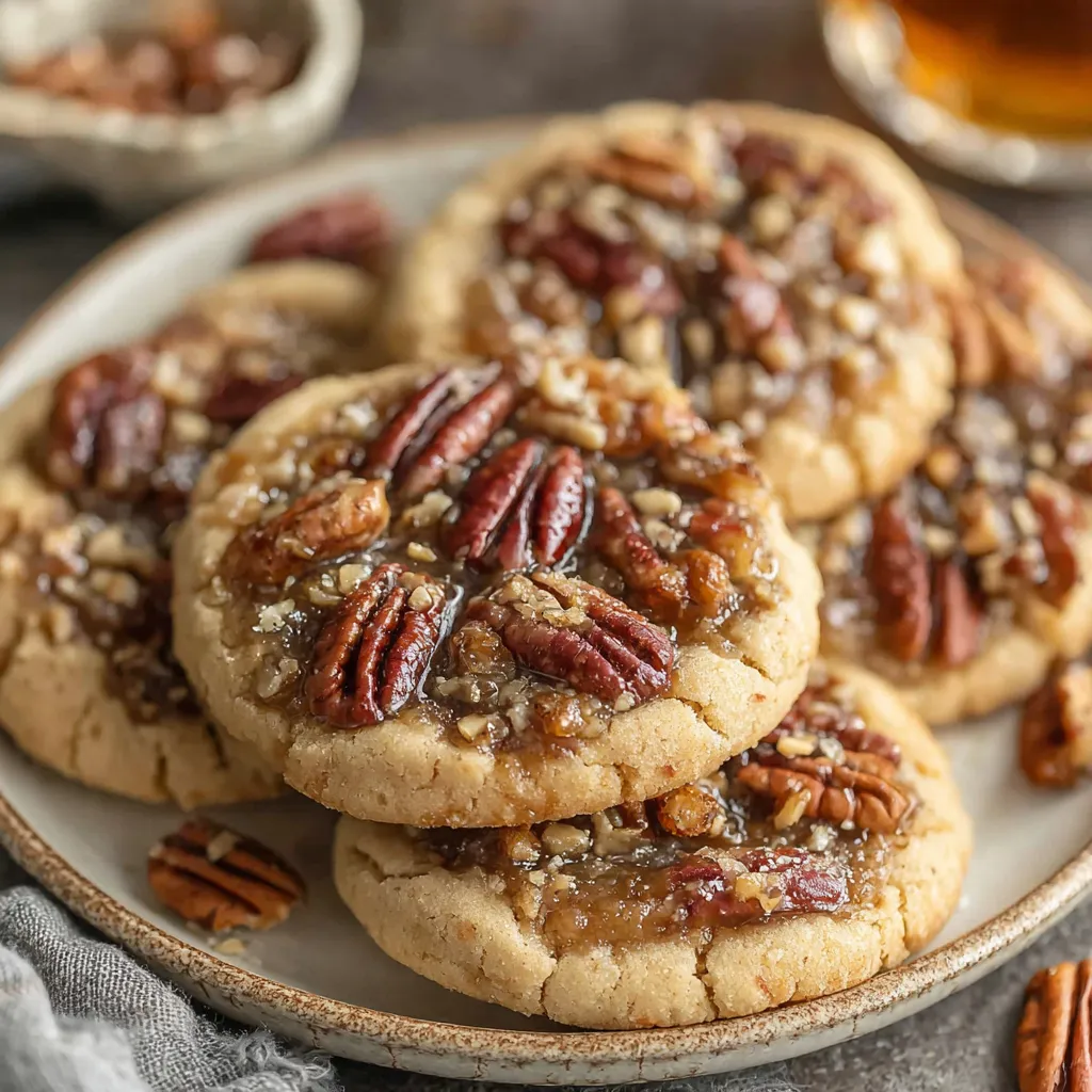 PECAN PIE COOKIES: ADDICTIVE!